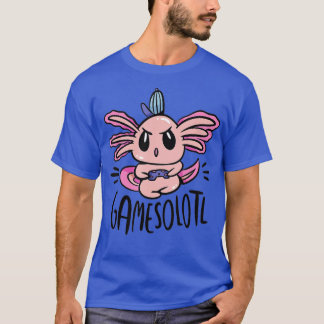 Axolotl Gamesolotl  T-Shirt