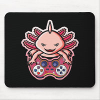 Axolotl Gaming Kids Boys Girls Anime Video Game Ga