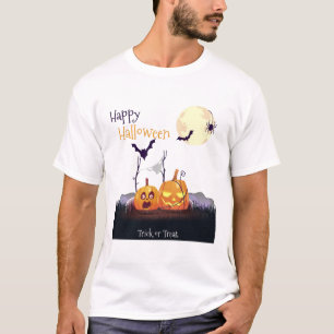 Axolotl Halloween Costume Happy Halloween T-Shirt