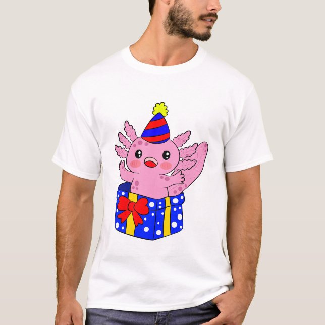 axolotl Happybirthday T-Shirt (Front)