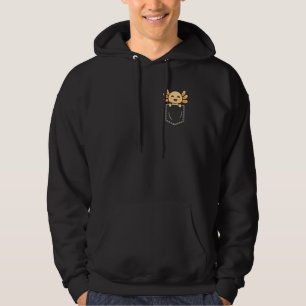 Axolotl In The Pocket Kids Cute Axolotl Pet Hoodie