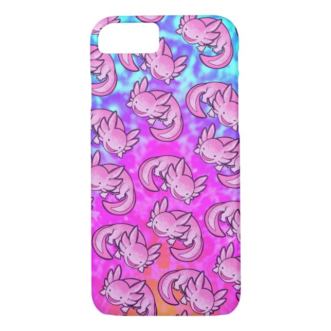 Axolotl Inugami Pink Case-Mate iPhone Case (Back)
