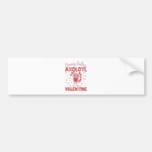 Axolotl is my valentine bumper sticker