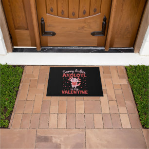 Axolotl is my valentine doormat