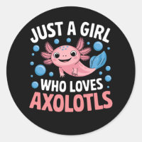 Axolotl Kawaii Just A Girl Who Loves Axolotls
