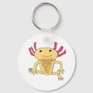 Axolotl Key Ring