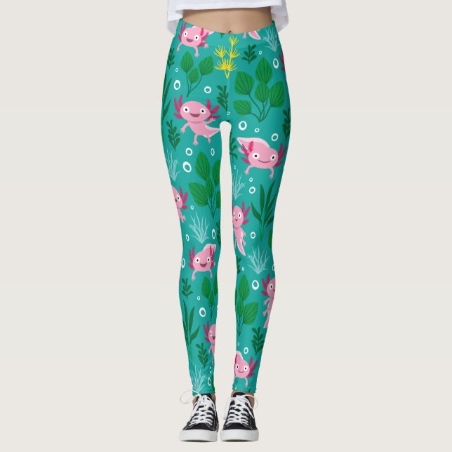 Axolotl Leggings (Front)