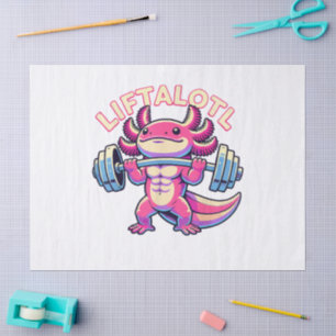 Axolotl LIFTALOTL Tissue Paper