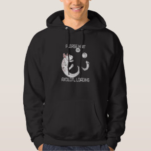 Axolotl Loading Mexican Walking Fish Life Cycle Hoodie