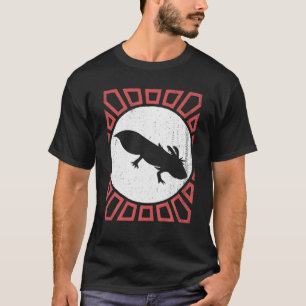Axolotl Lover Vintage Retro Style Animal T-Shirt