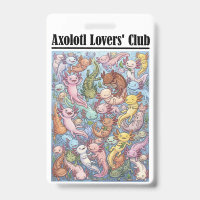Axolotl Lovers' Club Official Goods