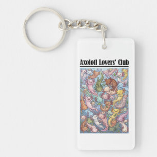 Axolotl Lovers' Club Official Goods Key Ring