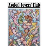 Axolotl Lovers' Club Official Goods