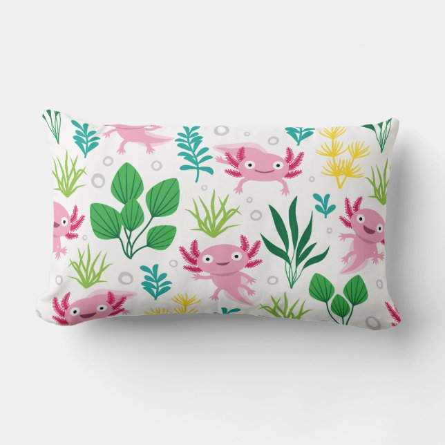 Axolotl Lumbar Cushion (Front)