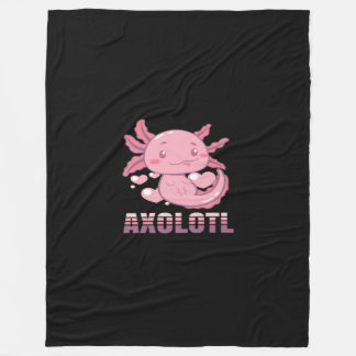 Axolotl Lurch Terrarium | Cute Animal | Pet Lovers Fleece Blanket