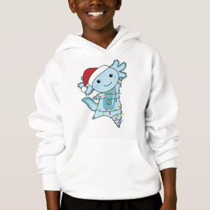 Axolotl Merry Christmas Winter Animals Axolotls