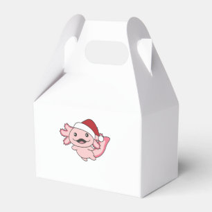 Axolotl Merry Christmas Winter Axolotl Favour Box