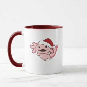 Axolotl Merry Christmas Winter Axolotl Mug