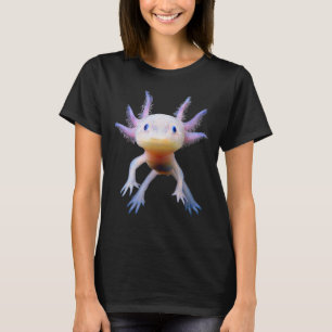Axolotl Mexican Walking Fish Cute Amphibian Axolot T-Shirt