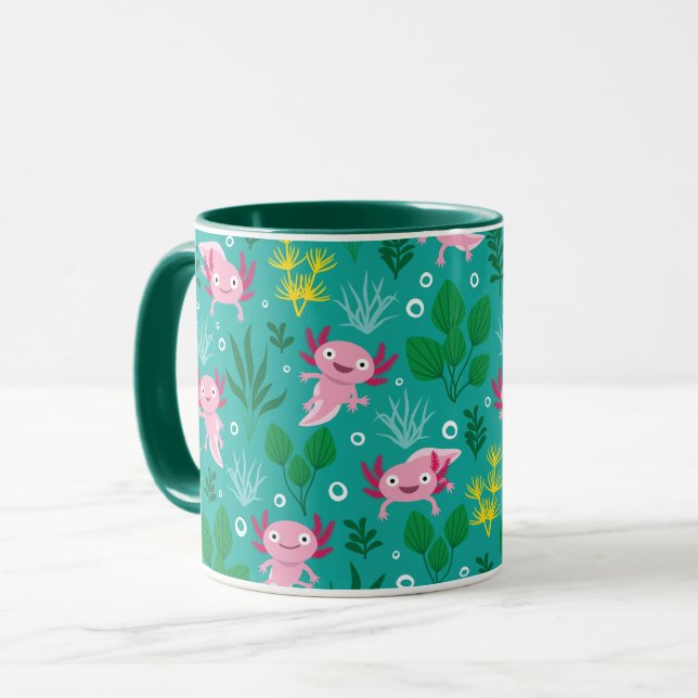 Axolotl Mug (Front Left)