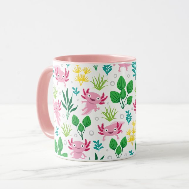 Axolotl Mug (Front Left)