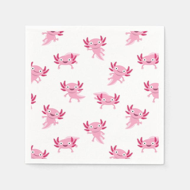 Axolotl Napkins (Front)