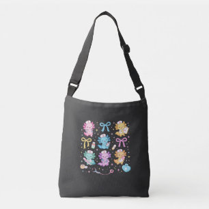 Axolotl Nurse Cute Kawaii Gift for Nurses Crossbody Bag