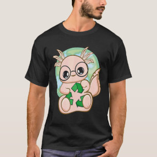 Axolotl Pet Earth Day Everyday Walking Fish For Re T-Shirt