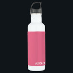 Axolotl pink colour name 710 ml water bottle<br><div class="desc">Axolotl pink colour name</div>