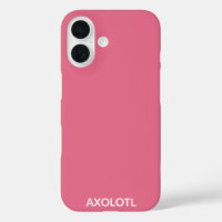 Axolotl pink colour name