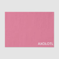 Axolotl pink colour name
