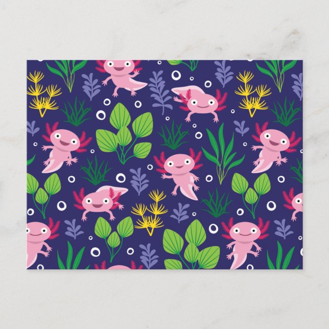 Axolotl Postcard (Front)