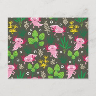 Axolotl Postcard