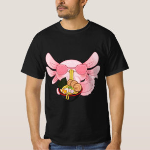 Axolotl Ramen Kawaii Japanese Anime Noodle Gift Wo T-Shirt