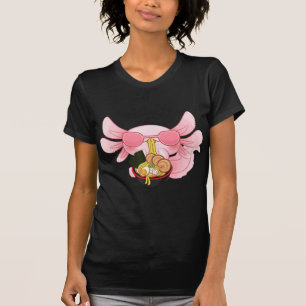 Axolotl Ramen Kawaii Japanese Anime Noodle Gift Wo T-Shirt