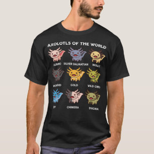 Axolotl-Shirt Axolotl Of World Kids T-Shirt