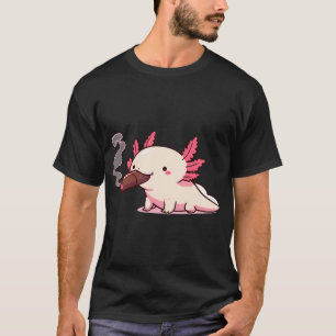 Axolotl Smoking Cigar T-Shirt