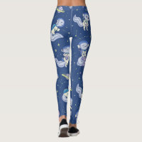 Axolotl Spaceman Pattern