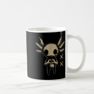Axolotl Still Emo Goth  Coffee Mug