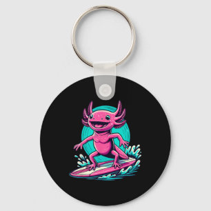 Axolotl Surfing Apparel Surfboard Surf Surfer For Key Ring