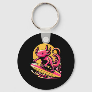 Axolotl Surfing Apparel Surfboard Surf Surfer For Key Ring