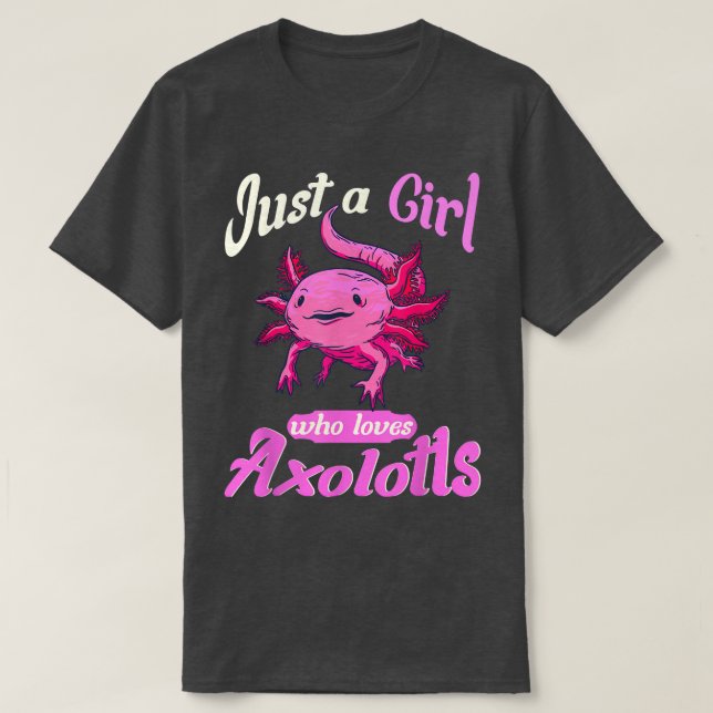 Axolotl T-Shirt (Design Front)