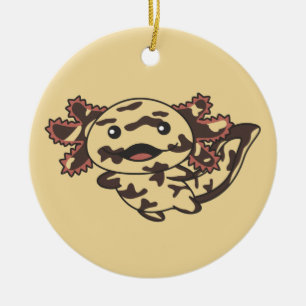 Axolotl Various Types Of Axolotls Sweet Animals Ba Ceramic Ornament