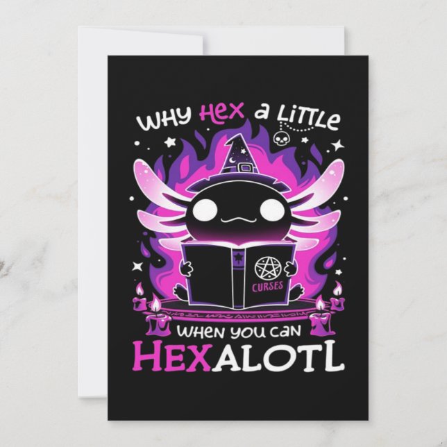 Axolotl Witching Hour - Salamandre  (Front)