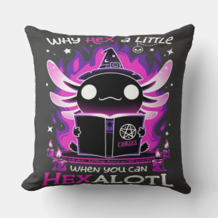 Axolotl Witching Hour - Salamandre Cushion