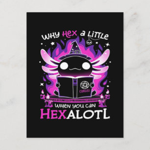 Axolotl Witching Hour - Salamandre Enclosure Card