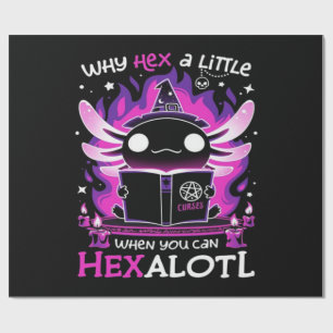 Axolotl Witching Hour - Salamandre Wrapping Paper