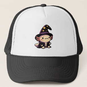 Axolotl Wizard - Fantasy Pet Trucker Hat