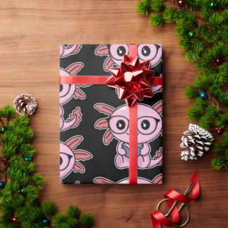 Axolotl Wrapping Paper