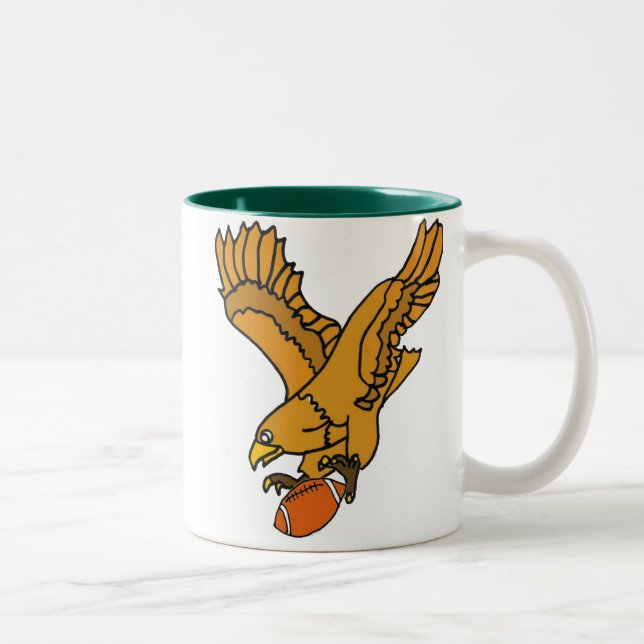 AY- Eagles and Football Mug (Right)